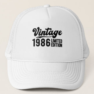 Boné Camiseta Edição Limitada Vintage 1986