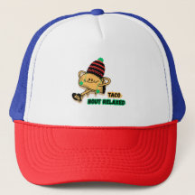 camiseta engraçada com piada de taco