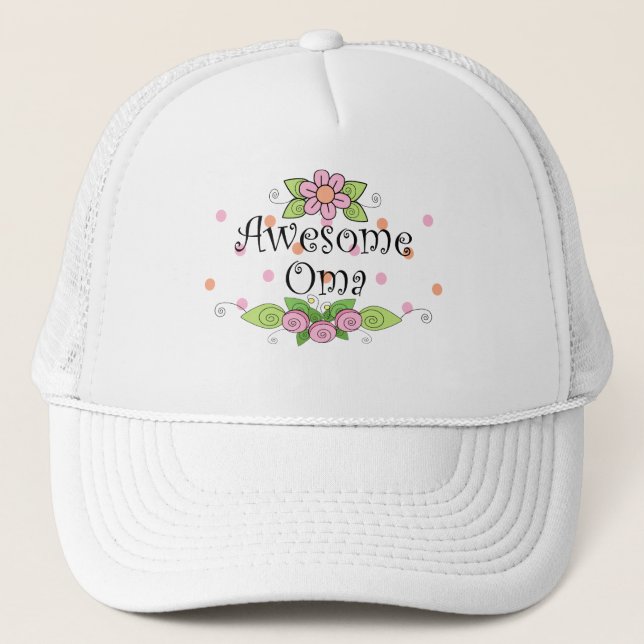 Boné Camiseta Incrível Oma (Frente)
