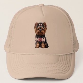Boné Camiseta Mãe de Yorkie