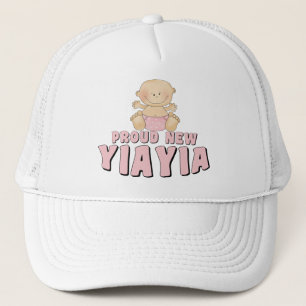 Boné Camiseta Orgulhosa Nova YiaYia