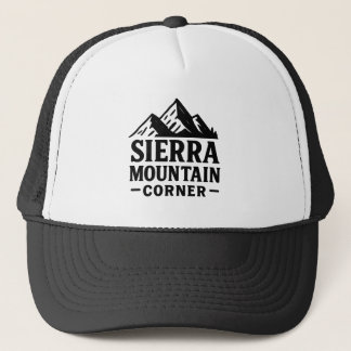 Boné Camiseta Sierra Mountain Corner – Logotipo de Aven