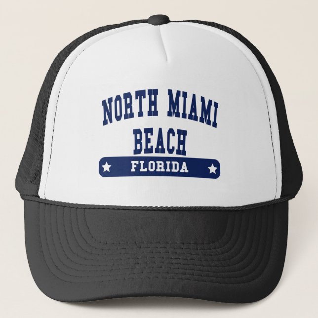 Boné camisetas do North Miami Florida College Style (Frente)
