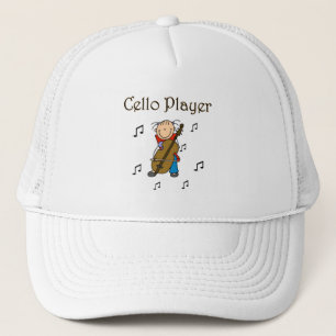 Boné Camisetas e Presentes da Garota Tocando Celo com B