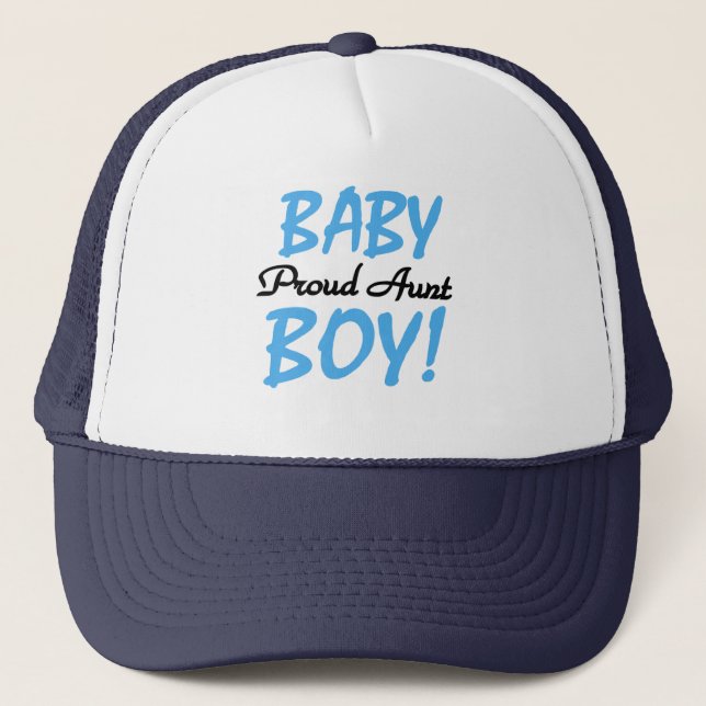 Boné Camisetas e presentes da tia Baby Boy (Frente)