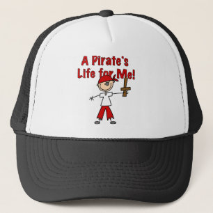 Boné Camisetas e Presentes da Vida de Pirata