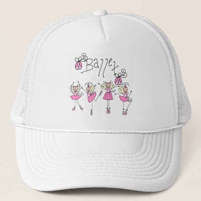 Boné Camisetas e Presentes de Ballet (Frente)