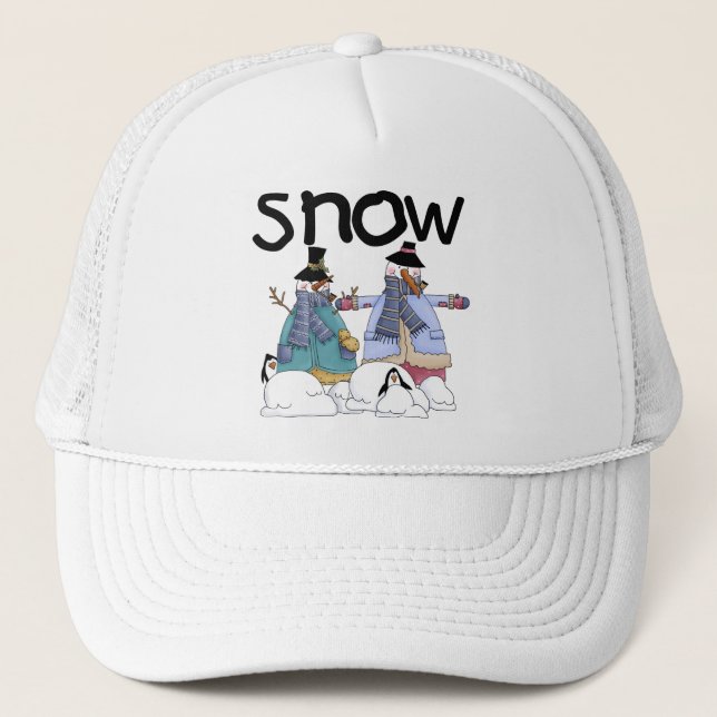 Boné Camisetas e presentes de cavalheiros de neve (Frente)