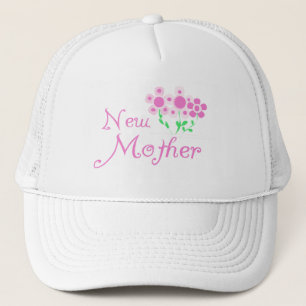 Boné Camisetas e presentes de flores rosa-novas