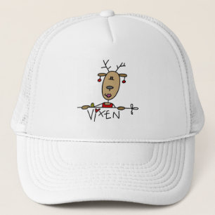Boné Camisetas e Presentes de Natal da Rena Vixen