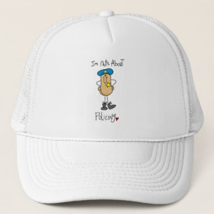Boné Camisetas e Presentes Loucos pela Polícia