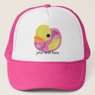 Boné Camo Ducky Rosa