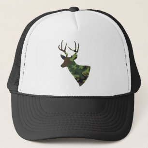 Boné Camouflage Stag Deer Hunter Hunter