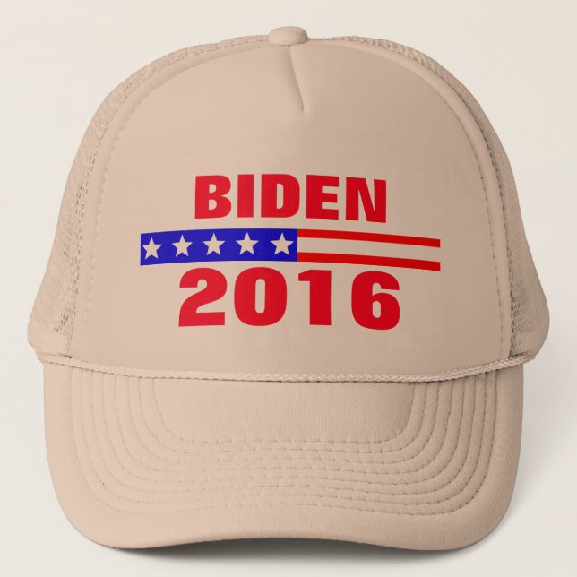 Boné Campanha eleitoral presidencial de Biden 2016 (Frente)