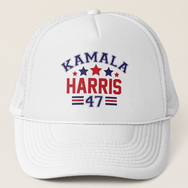Boné Campanha Kamala Harris 2024 Para Presidente (Frente)