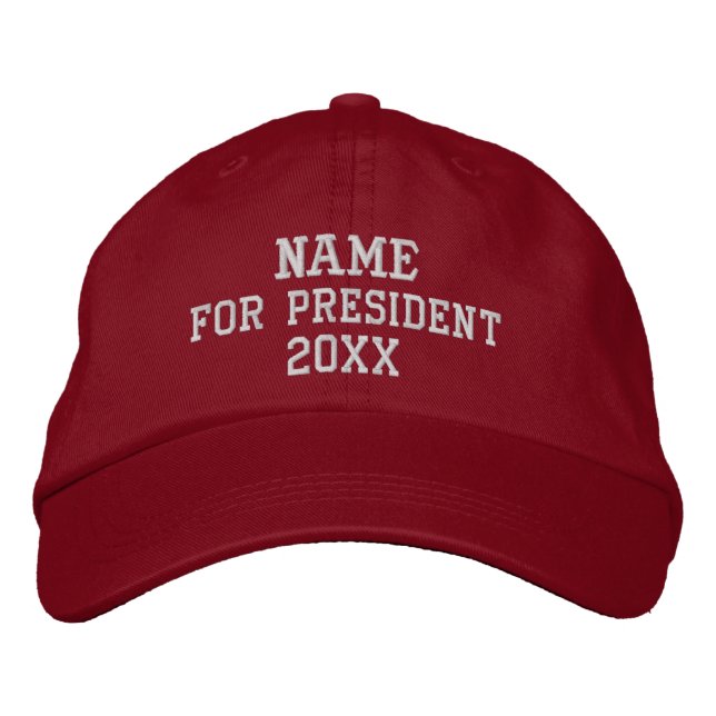 Boné Campanha Personalizada - Bordado de Design Moderno (Frente)