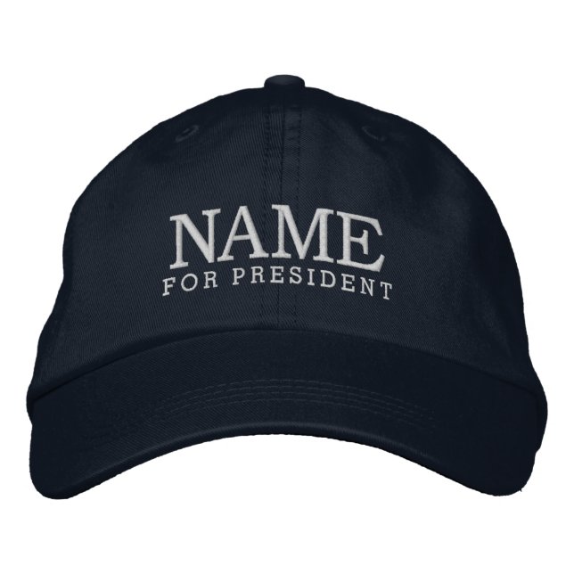 Boné Campanha Personalizada - Design Moderno Clássico (Frente)