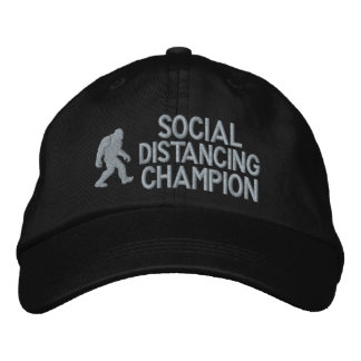 Boné Campeão de Distância Social - Esmagamento