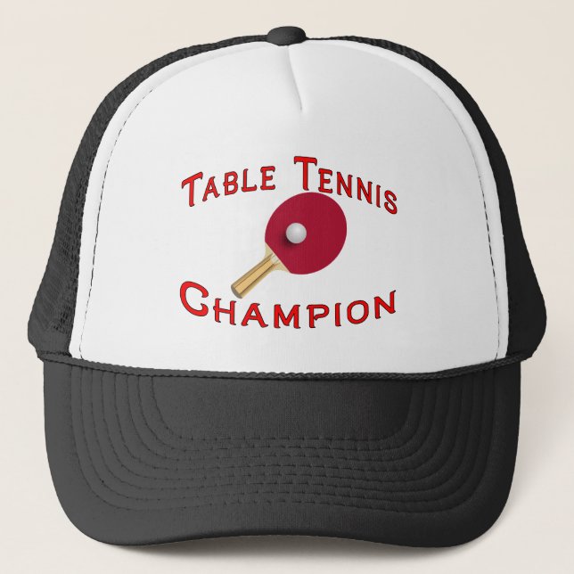 Boné Campeão do ténis de mesa (Frente)