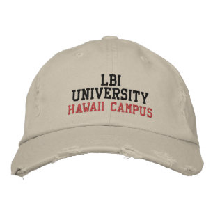 BONÉ CAMPOS DE HAWAII UNIVERSIDADE DO LBI