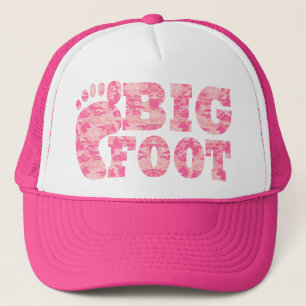 Boné Camuflagem do rosa de Bigfoot