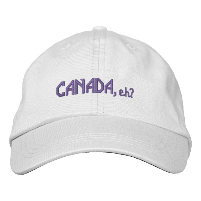 Boné CANADA, eh? Embroidered Look  (Frente)