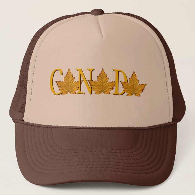 Boné Canadá Souvenir Canadá Mapeia Trucker caps Fo (Frente)