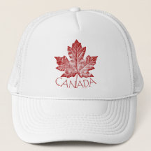 Boné Canadá Souvenir Retro Canadá Mapeia Bonés de