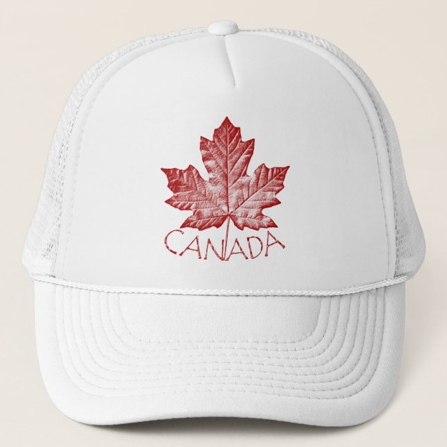 Boné Canadá Souvenir Retro Canadá Mapeia Bonés de  (Frente)