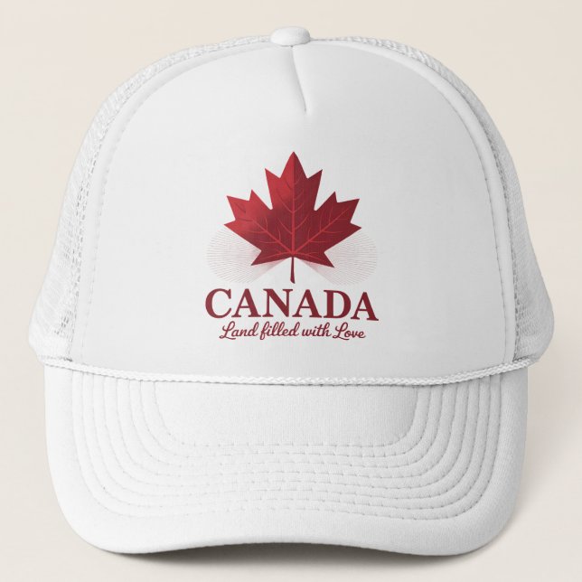 Boné Canadá – Terra Cheia de Amor Camiseta | De Coração (Frente)