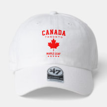 Canadá Toronto Maple Leaf Gráfico Vermelho Minimal