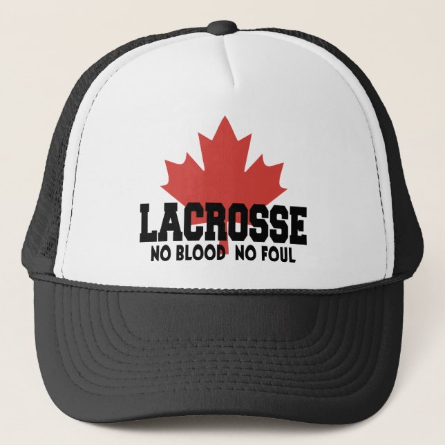 Boné Canadense do Lacrosse de Canadá (Frente)