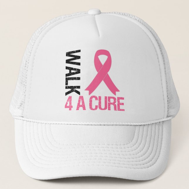 Boné Cancer De Mama Caminha Por Uma Cura (Frente)