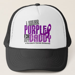 Boné Câncer de pâncreas eu visto o roxo para meu pai