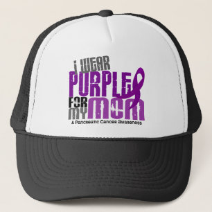Boné Câncer de pâncreas eu visto o roxo para minha ma