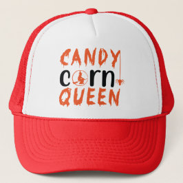 Boné Candy Corn Queen Witeen Halloween
