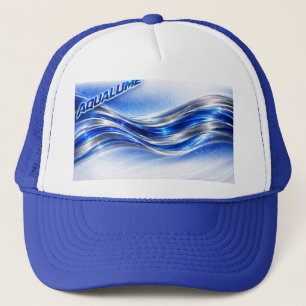 Boné Caneca de Energia Aqualume Flow – Onda Azul Prata