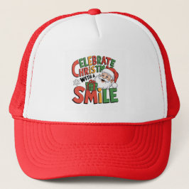 Boné Caneca Sorriso Celebre o Natal Com o Papai Noel