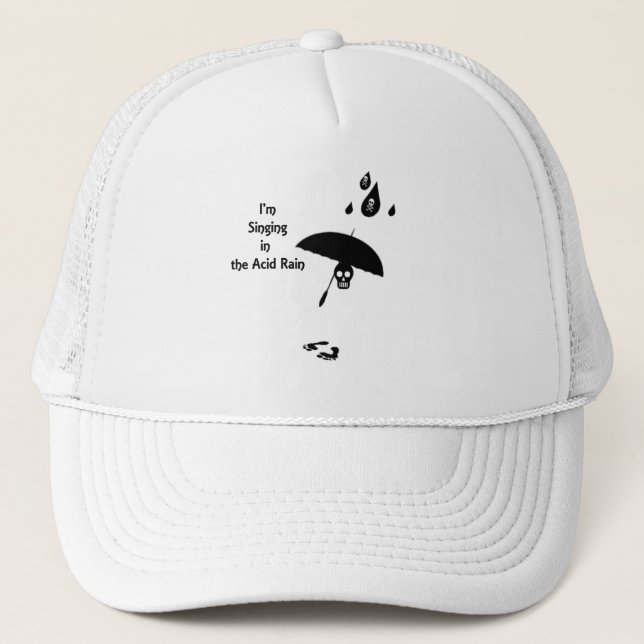 Boné Cantando Na Chuva Ácida (Frente)