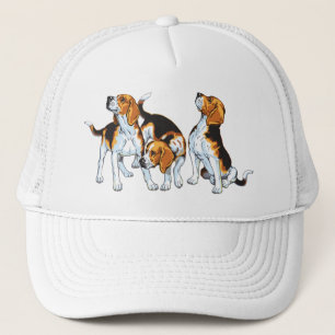 Boné cão de beagle