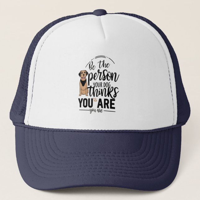 Boné Cão Inspirou a Vida (Frente)