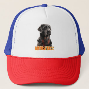 Boné Cão Negro Elegante - Arte Pet Realista