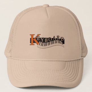 Boné cap - hat " Keyboard"  print
