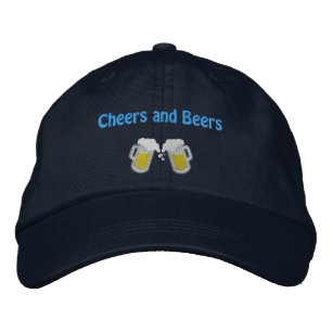 Boné Capa Bordada Cheers e Beers
