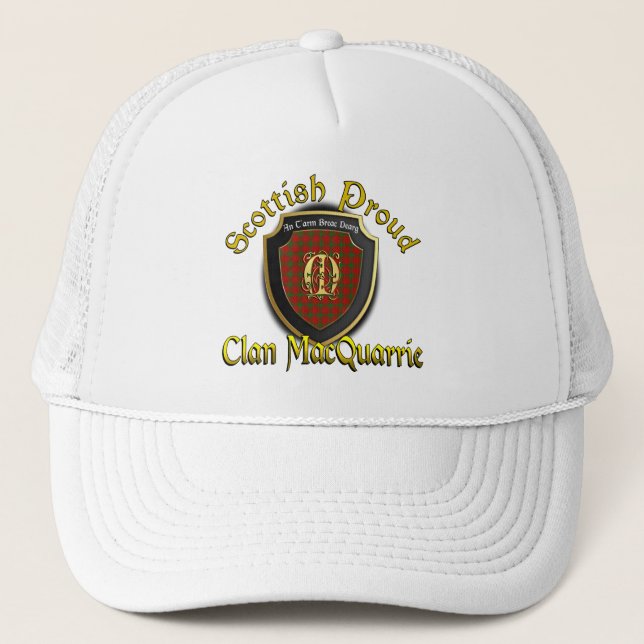 Boné Capa da Dinastia Escocesa Clan MacQuarrie (Frente)