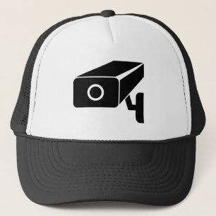 Boné Capa de caminhoneiros da Security Cam para vigilâ