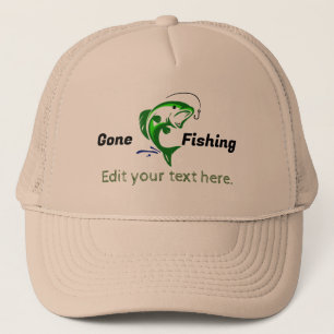 Boné Capa personalizável do caminhão de pesca