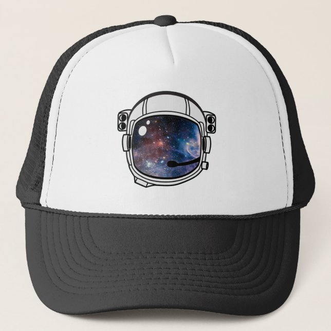 Boné Capacete de Astronauta Espacial (Frente)