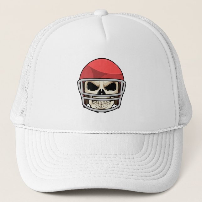 Boné Capacete Skull Futebol (Frente)
