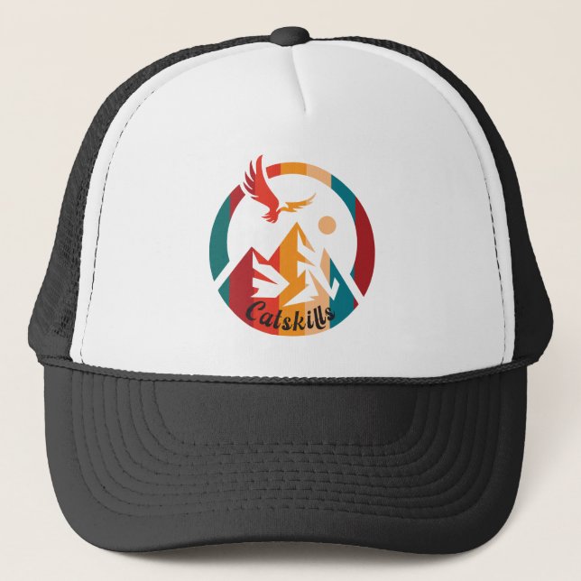 Boné Capacidades Retro Hike Sunset T Shirt (Frente)